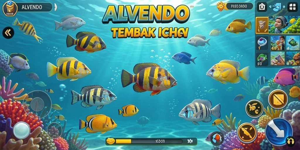 Screenshot gameplay Tembak Ikan yang seru dan penuh aksi.