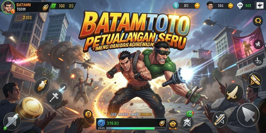 Tampilan aksi seru dari gameplay BATAMTOTO yang mendebarkan.