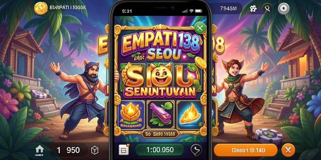 Tampilan permainan Slot EMPATI138 yang mengasyikkan.
