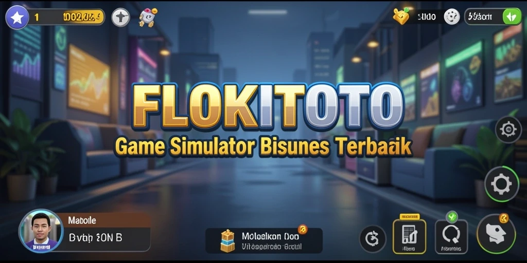 Screenshot utama menunjukkan gameplay Tycoon yang menarik dan dinamis.