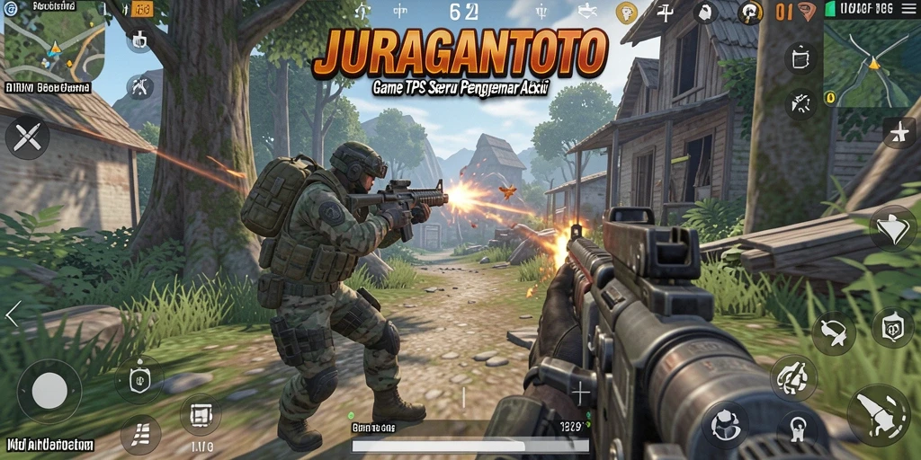 Tampilan gameplay seru dari JURAGANTOTO yang penuh aksi.