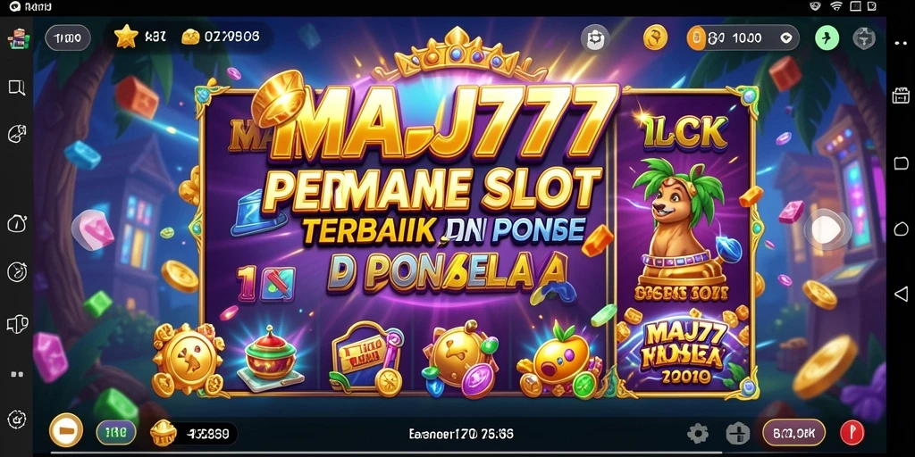Tampilan menarik gameplay slot MAJ777 yang mendebarkan.