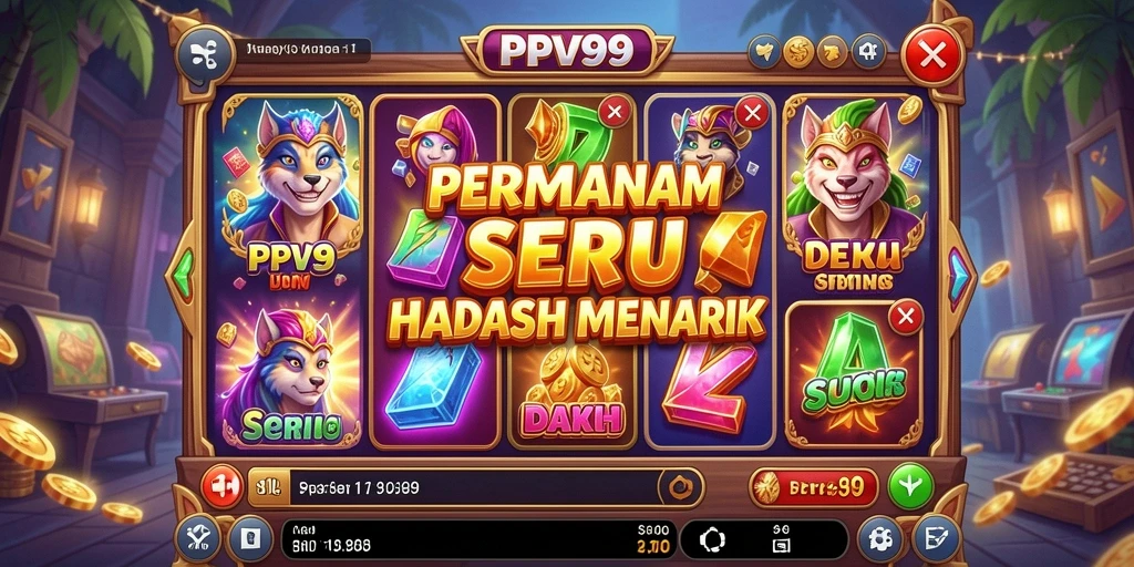 Tampilan menarik dari gameplay Slot di PPV99