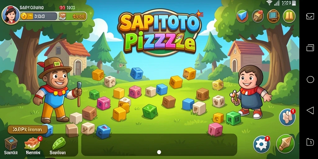 Tampilan gameplay menantang dan menarik dari SAPITOTO.