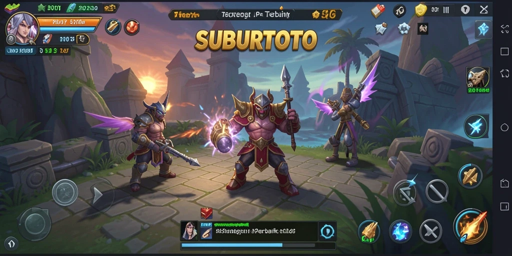 Tampilan menakjubkan dari gameplay SUBURTOTO yang menarik.